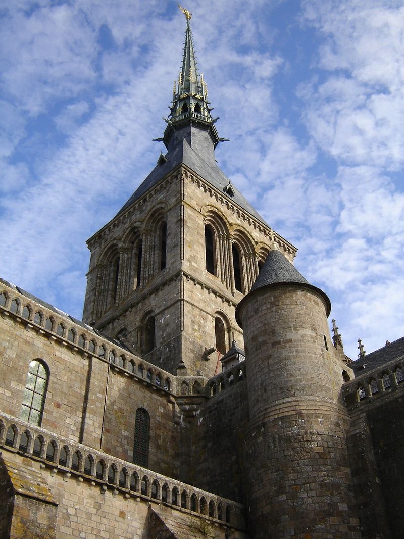 Toits du Mont Saint Michel